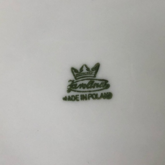 Set of 2 Favolina Karolina Made in Poland Bread & Butter Plates Summer Garden - Picture 5 of 7